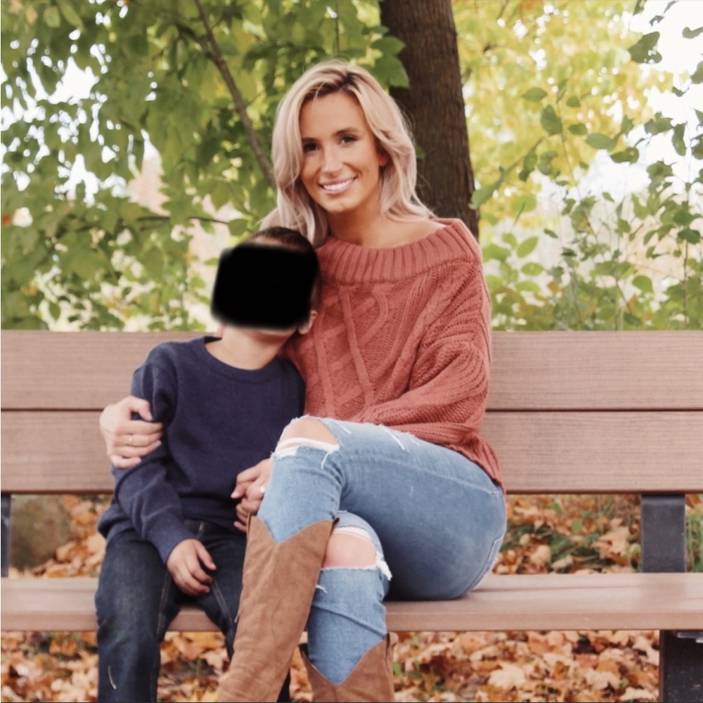 Vici cable knit sweater